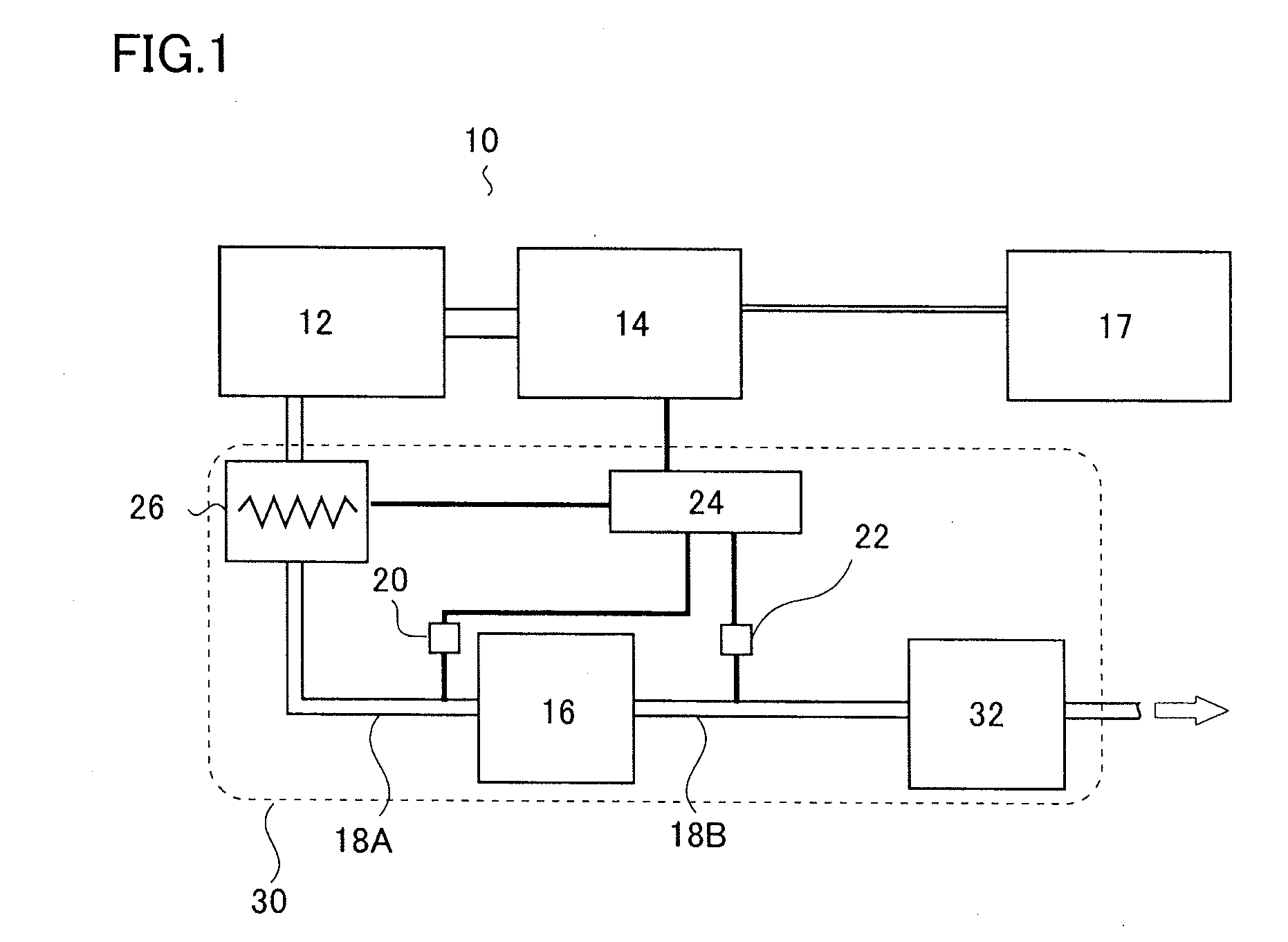 Exhaust gas combustion device and power generator including the same