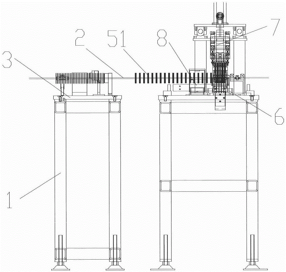 Packaging robot for steel strip assembly line