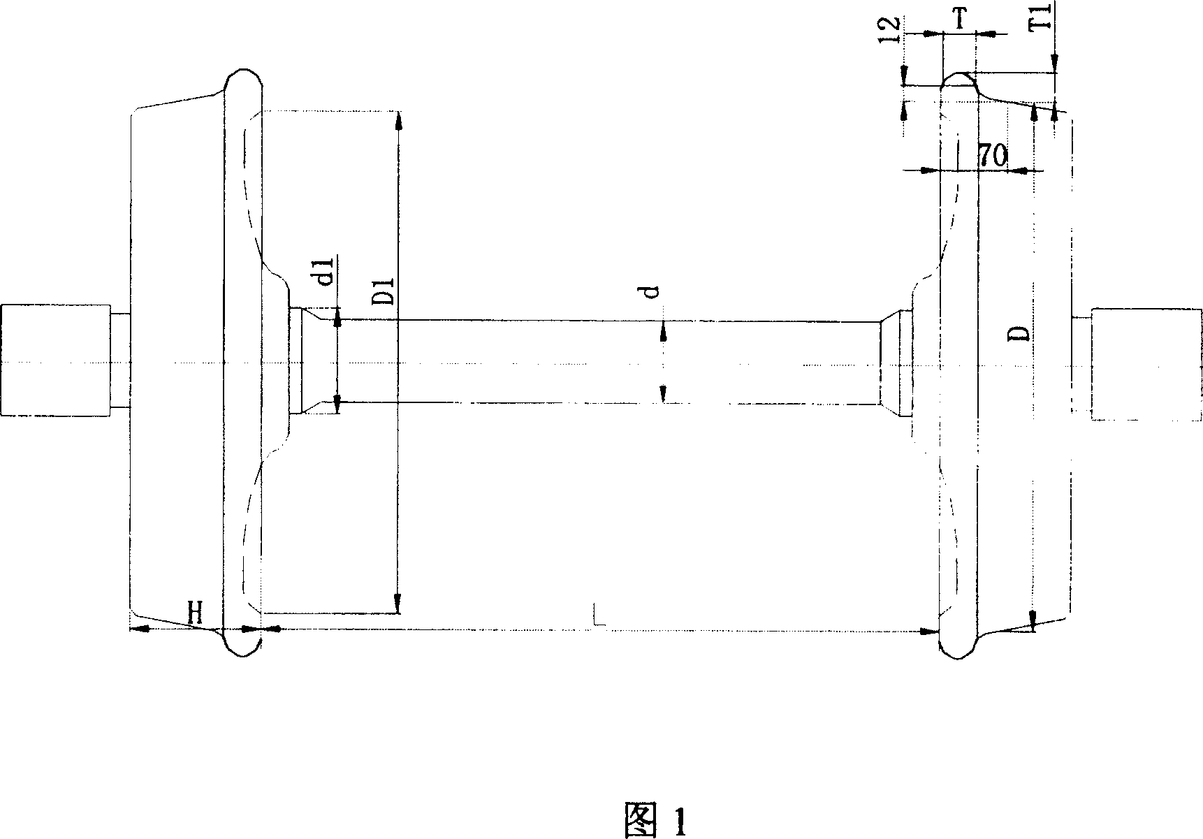 Method and device for measuring stepped driving wheel pair with structural optical sight sensing