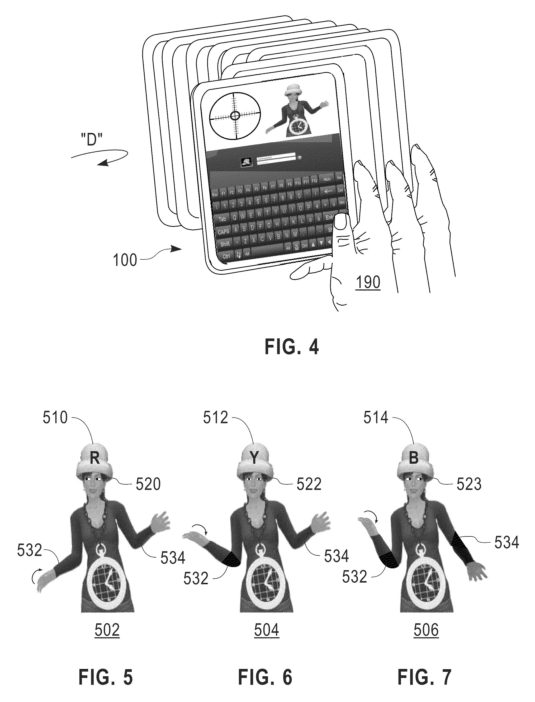 User access control based on handheld device orientation