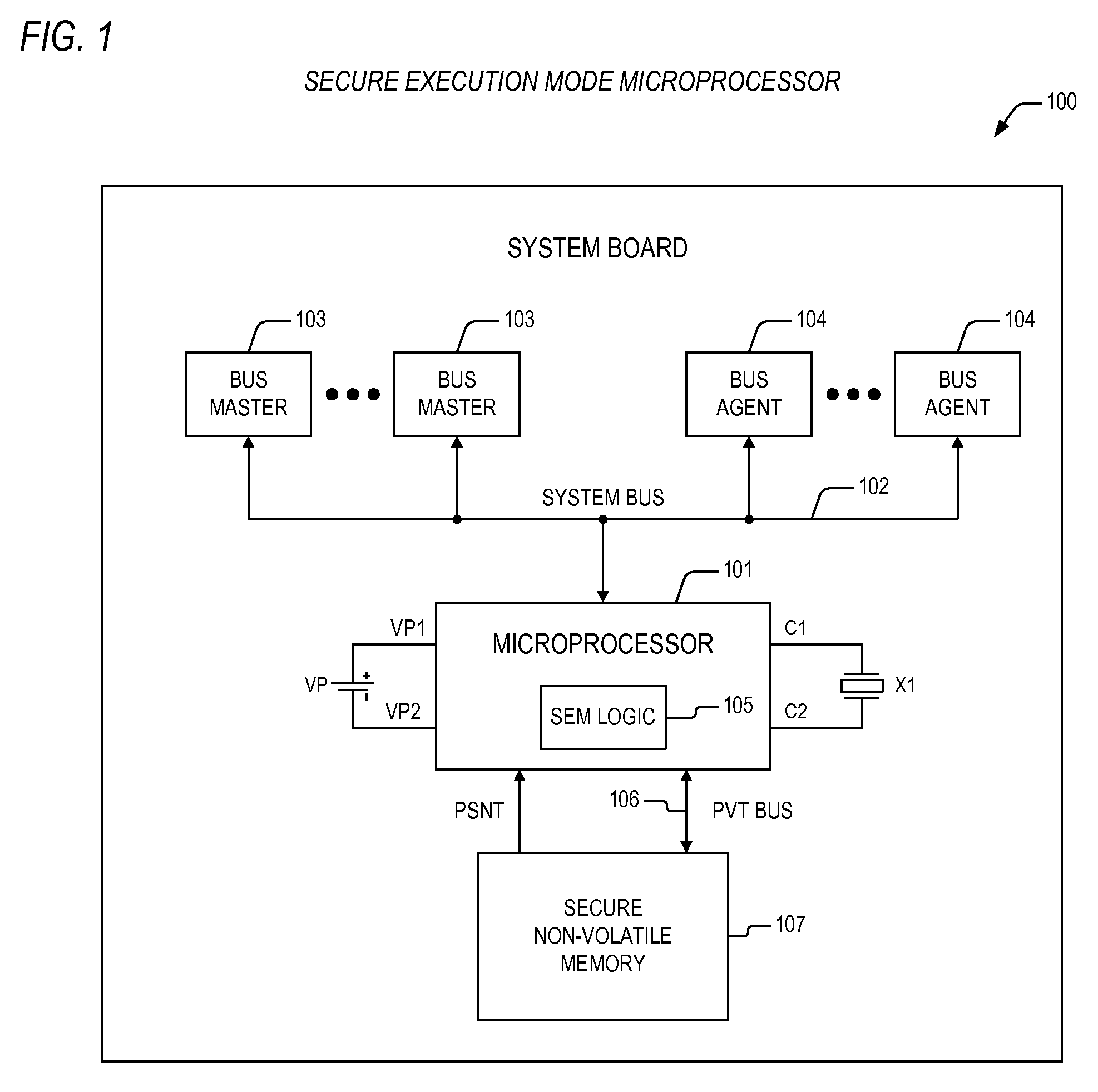 Microprocessor apparatus and method for persistent enablement of a secure execution mode