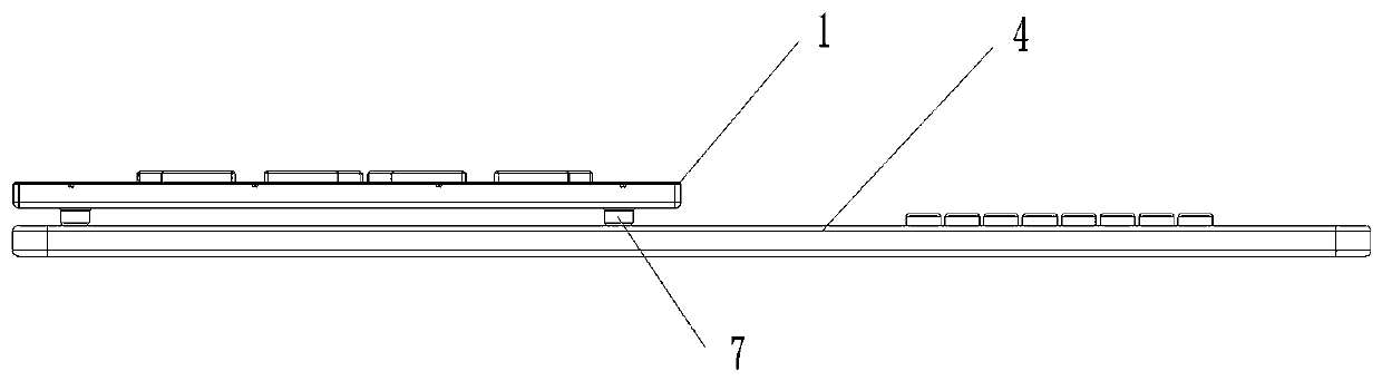 Double-layer sliding rail type game board