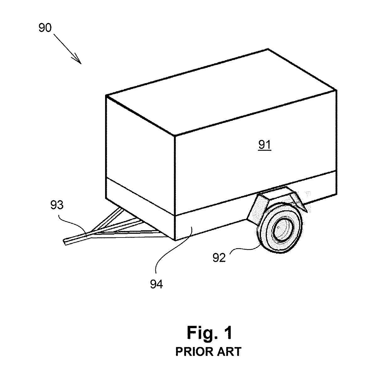 Vehicular mobile storage cart