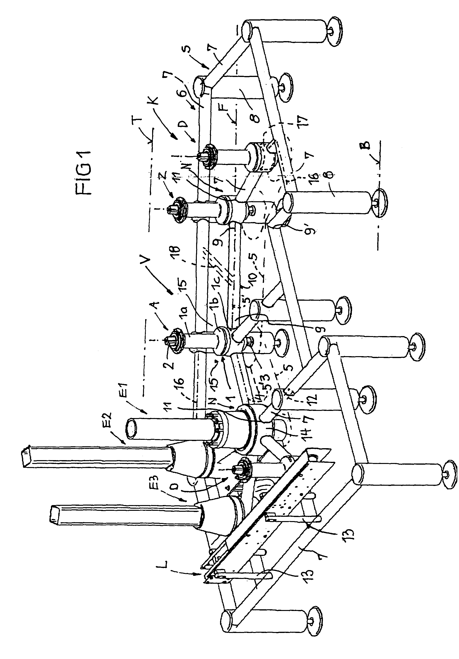 Apparatus support structure