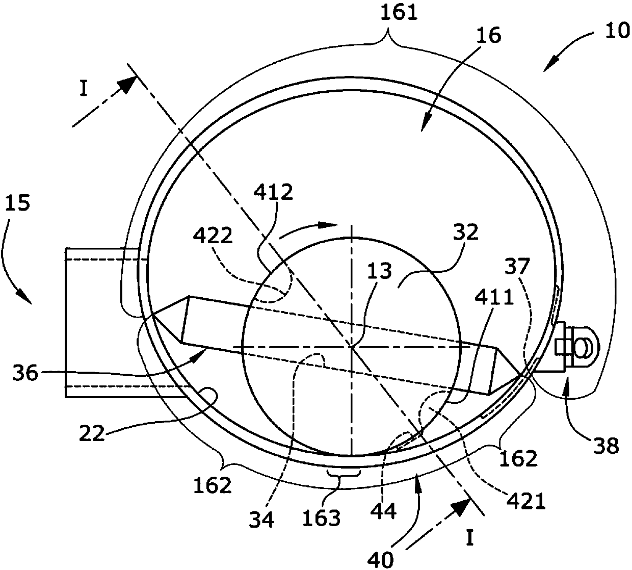 Lubricated automotive vacuum pump