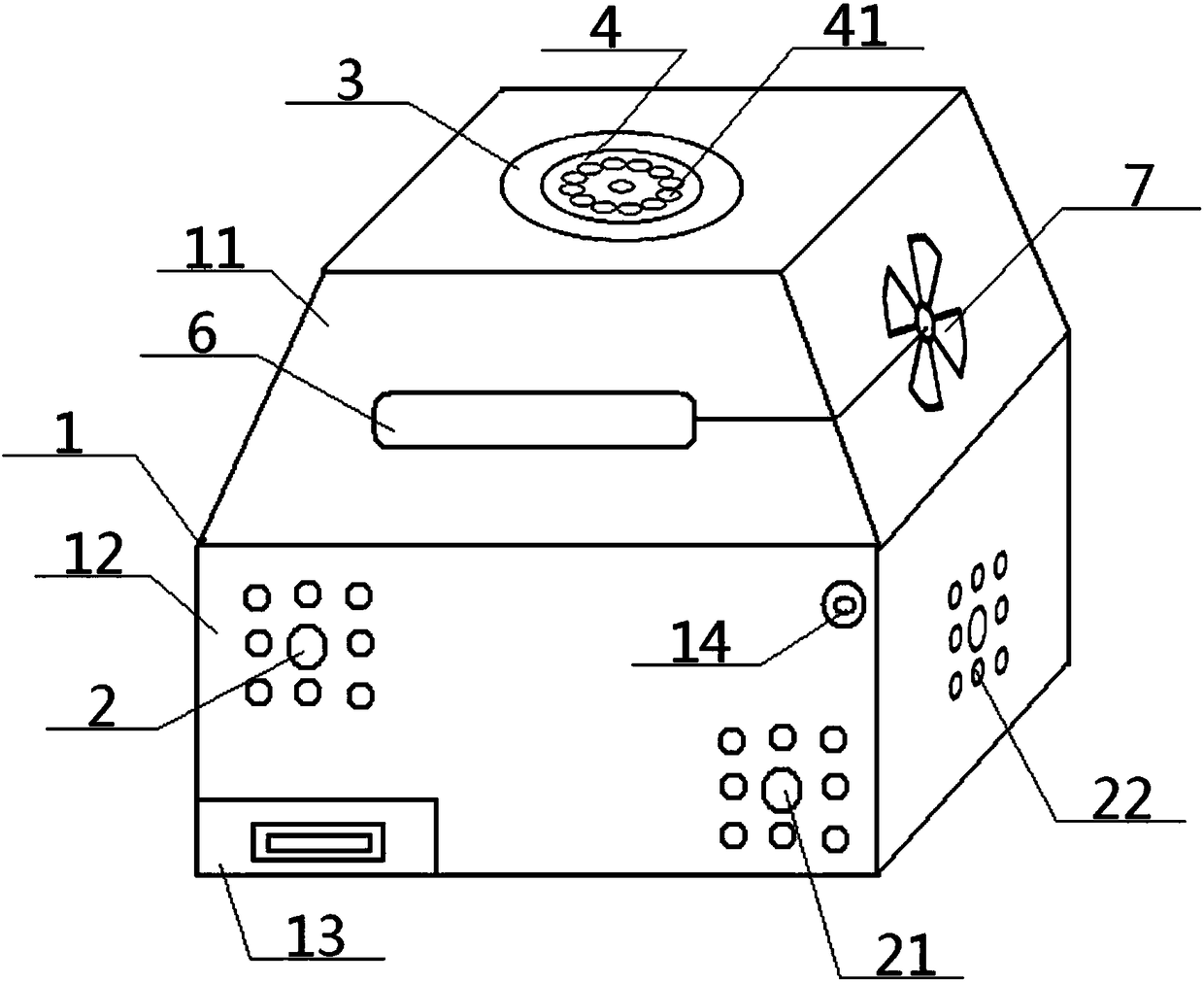 Device for feeding animal