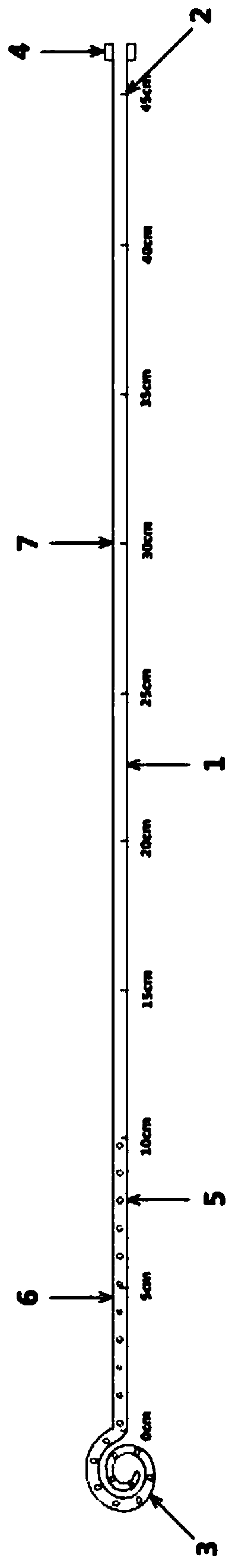 Single pigtail transplanted kidney support drainage catheter for kidney transplantation from child donors