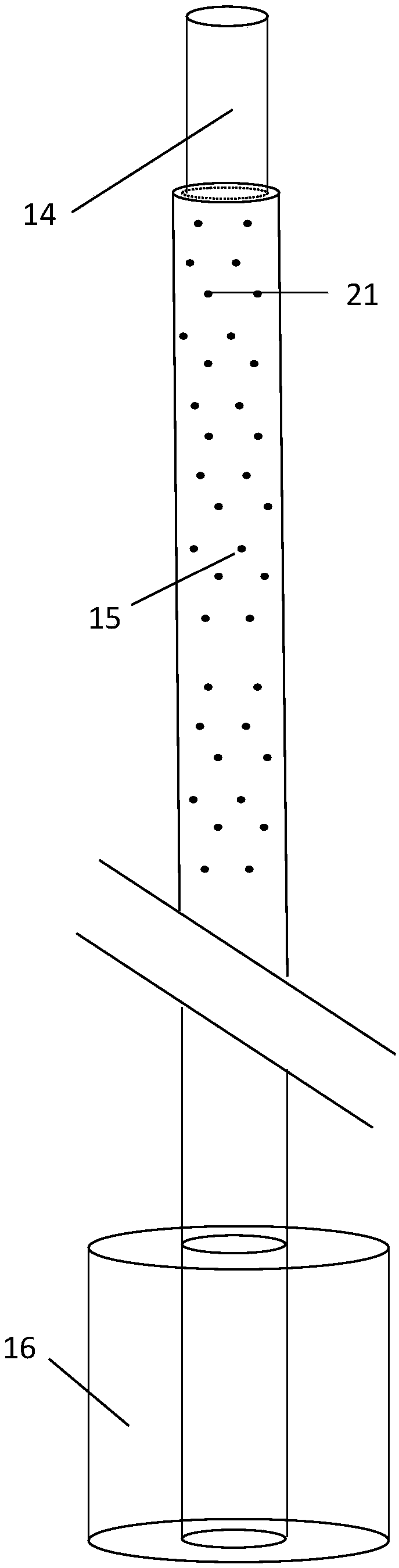 Anti-displacement biliary internal drainage tube and implantation device