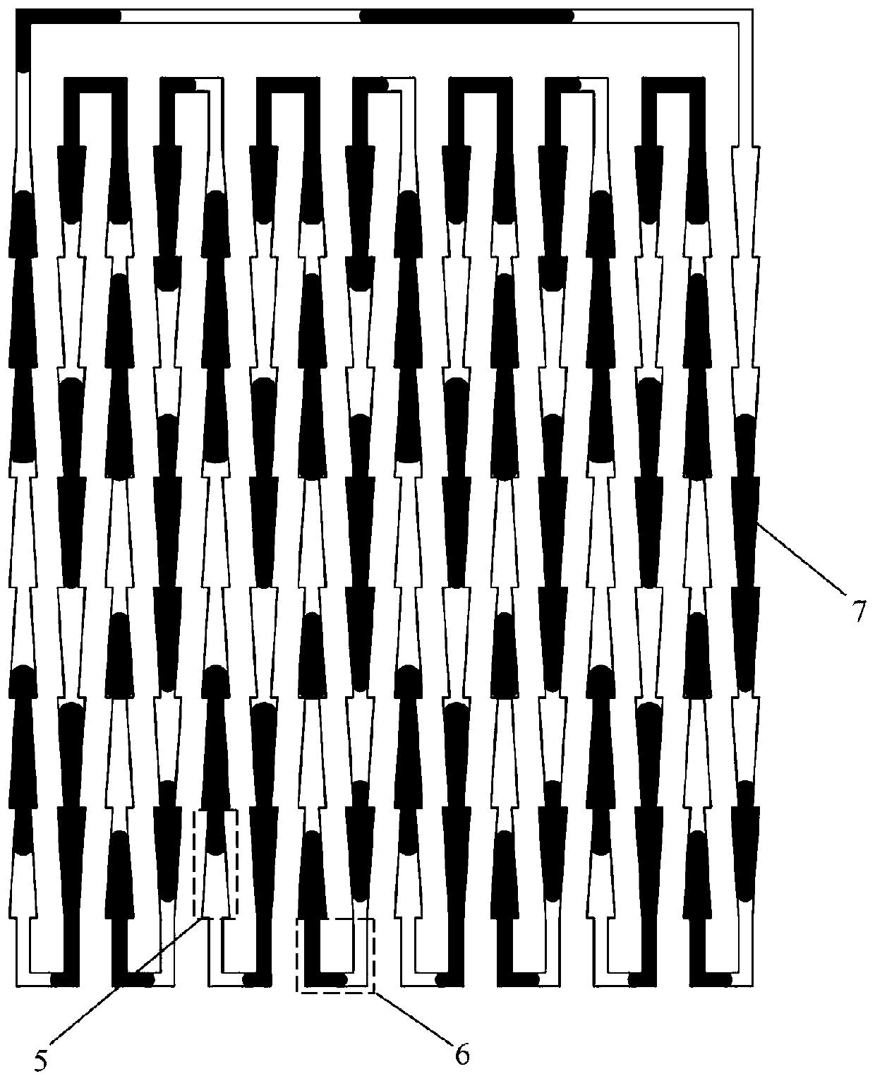 Low-temperature phase-change heat exchanger applied to cell vitrification