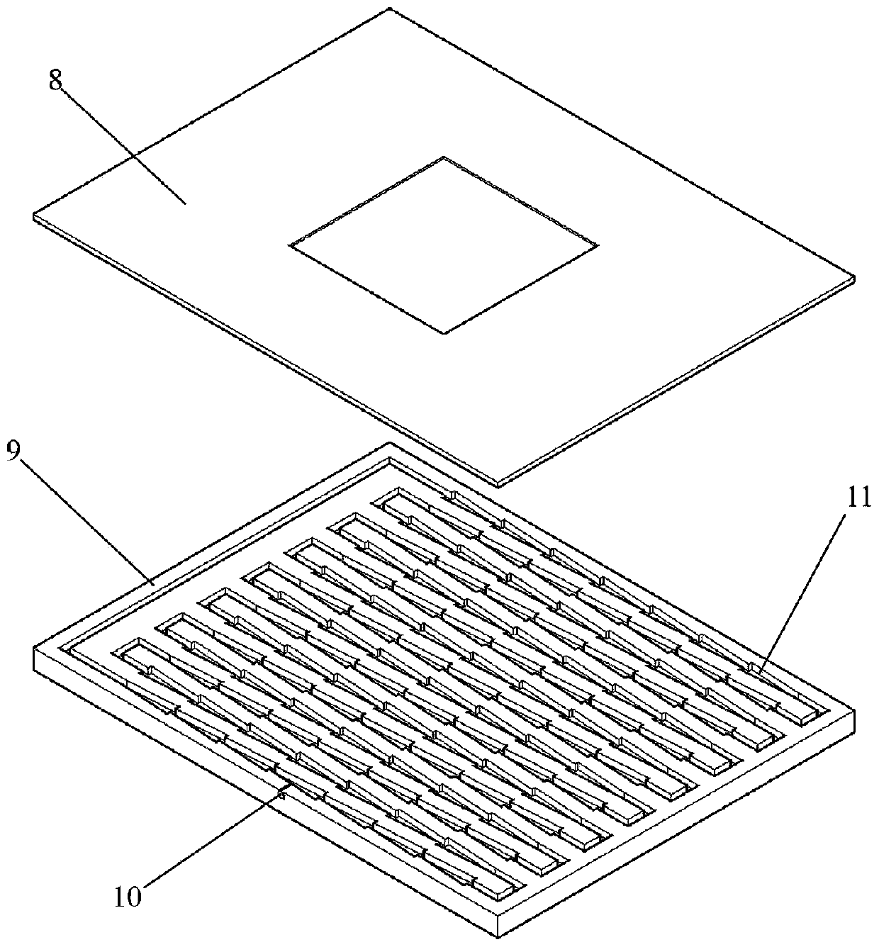 Low-temperature phase-change heat exchanger applied to cell vitrification