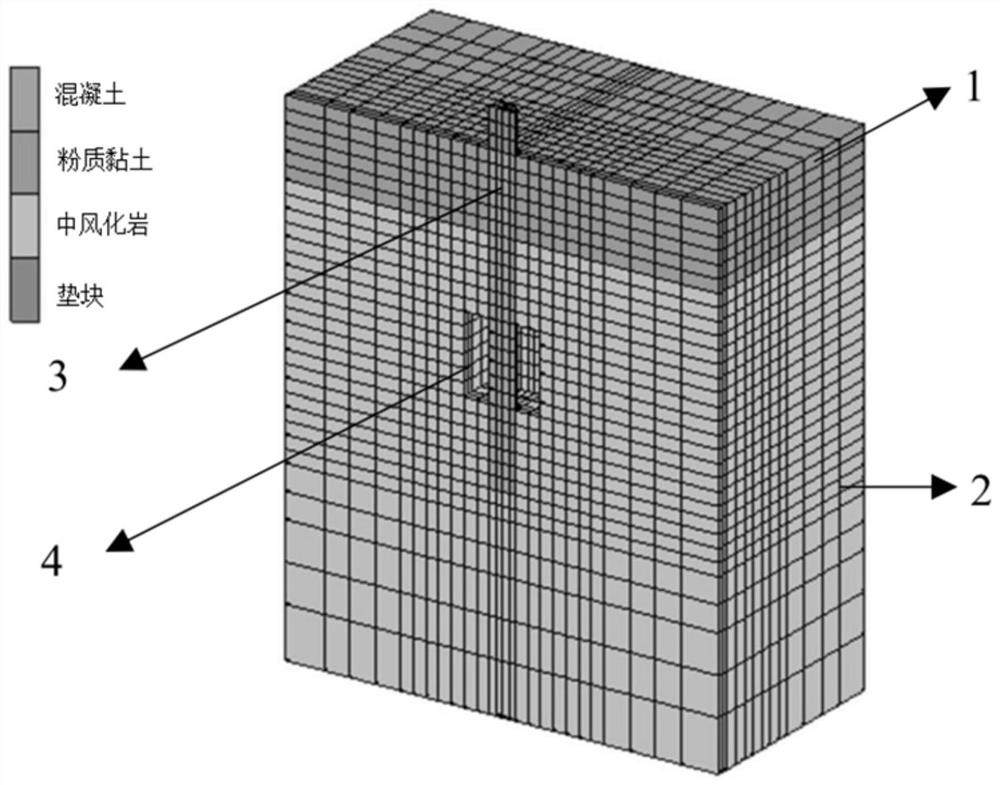 Method for calculating vertical ultimate bearing capacity and reduction coefficient of bridge pile foundation in karst area