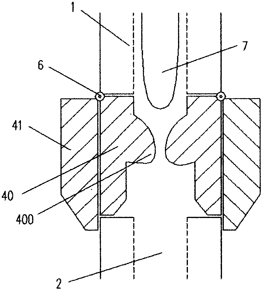 Tubular pile with unfolding blades and construction method of tubular pile
