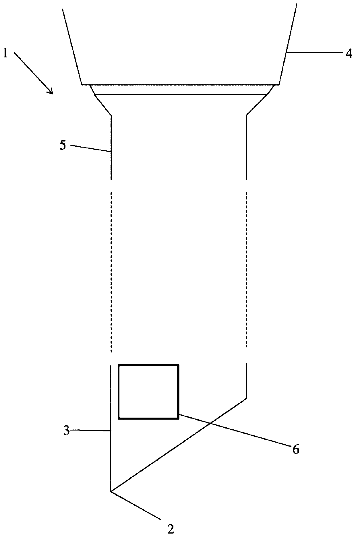 Needle for a syringe, syringe and corresponding control system