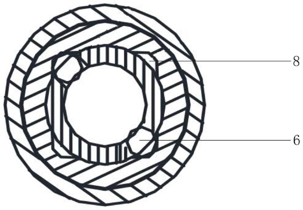 Passive intelligent lock cylinder and passive intelligent padlock