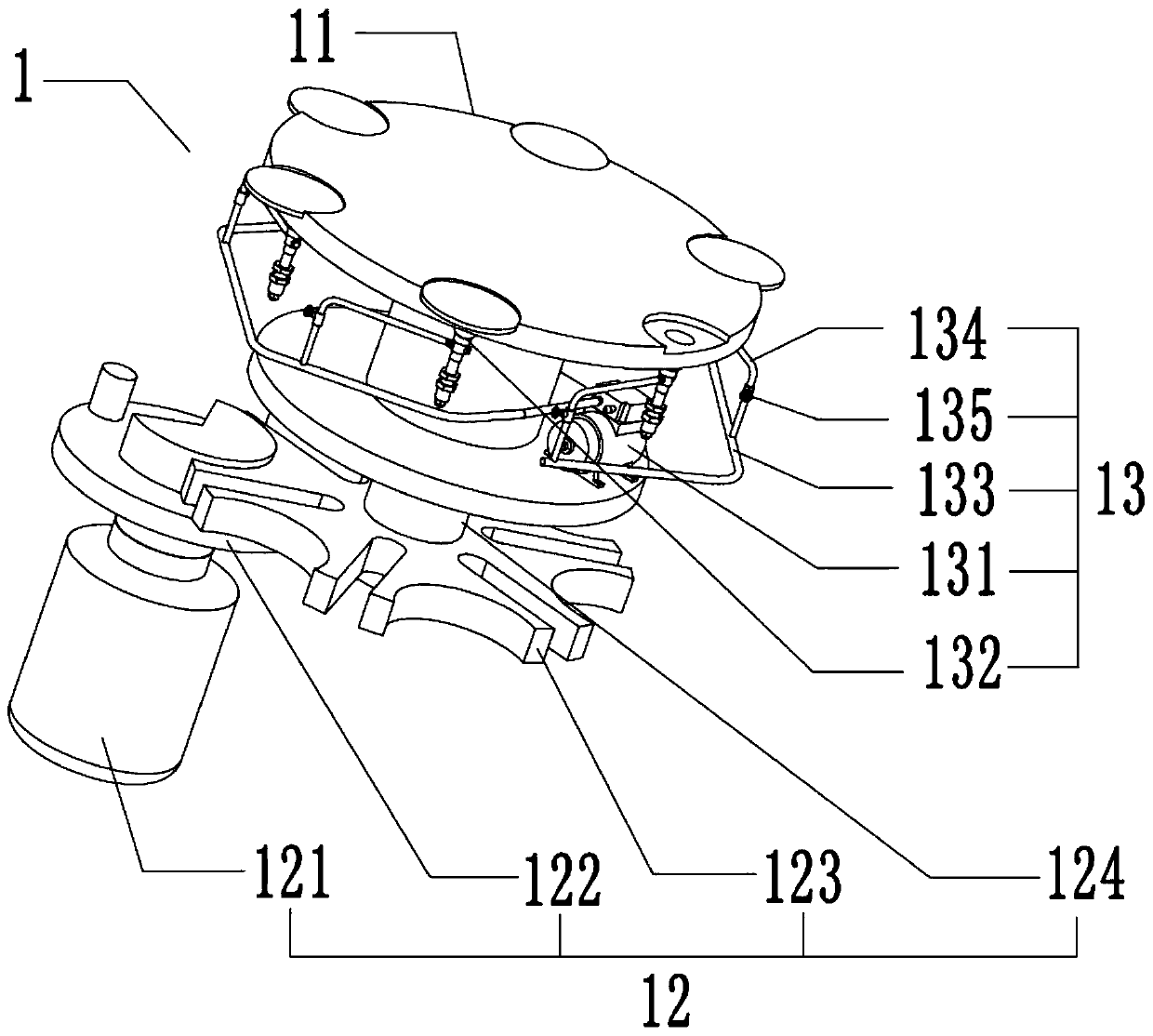 Epitaxial wafer silicon slag scraping device for LED lamp production