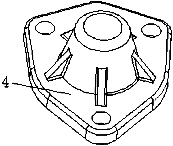 Clamp used for numerical control lathe for machining parts in irregular shapes