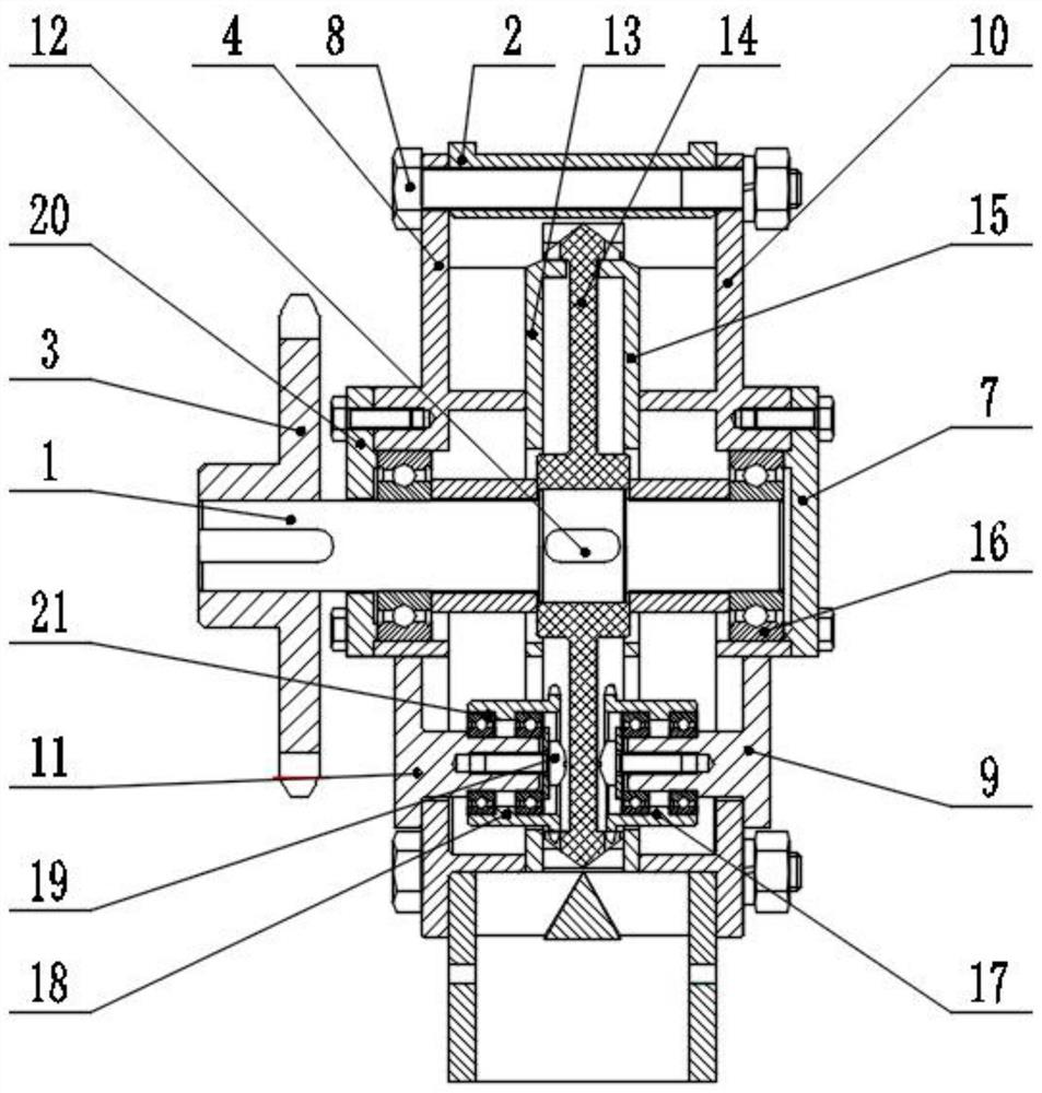 A self-cleaning type hole wheel hole seed metering device for small particle size seeds