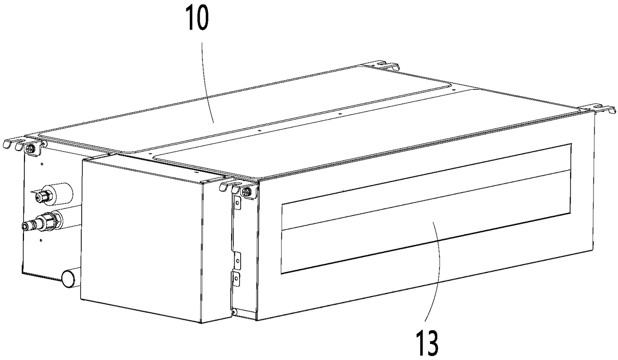 Air duct indoor machine and air conditioning unit