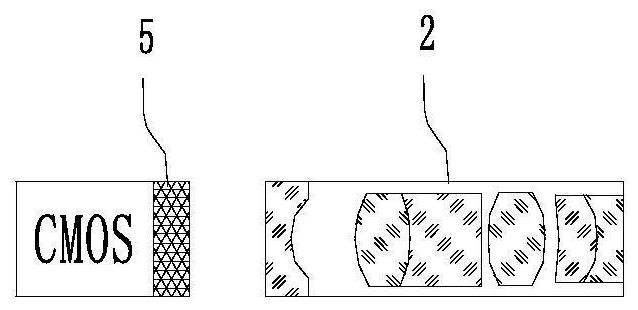 Optical filter for fluorescent endoscope