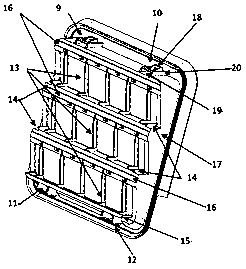 Pressure relief devices for motor vehicle interiors