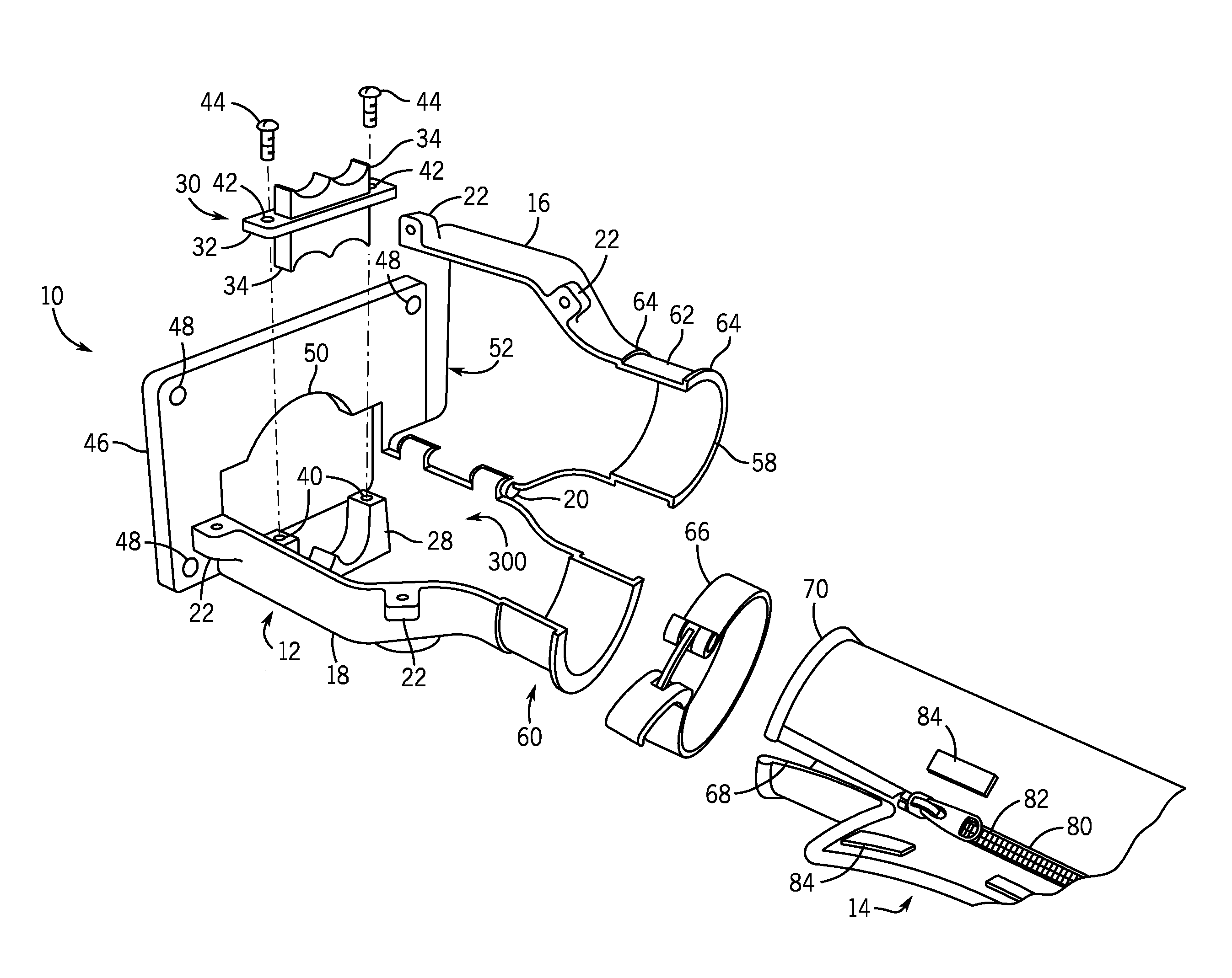 System and method for welding system cable management