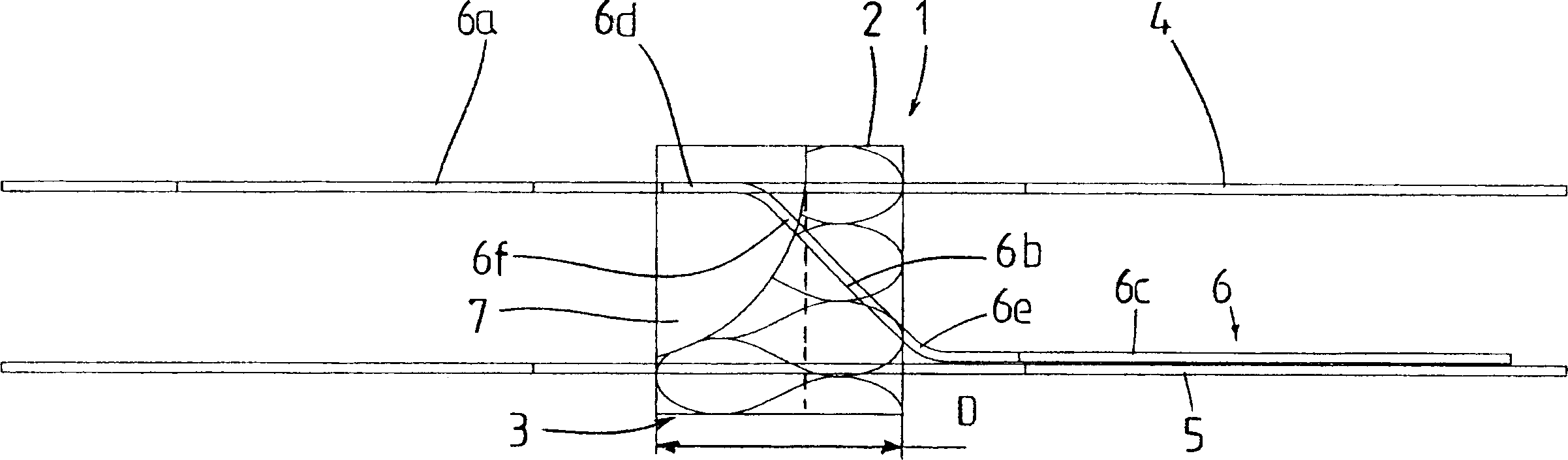 Construction element for heat insulation