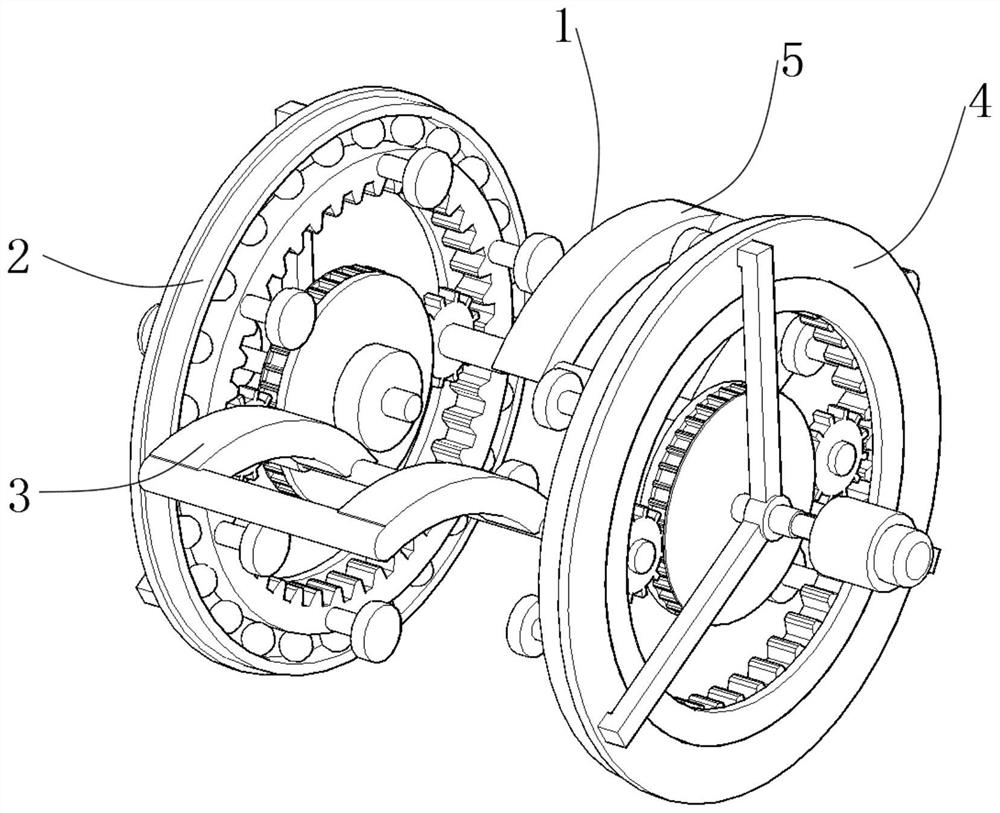 Barrier mechanism for mechanical transmission