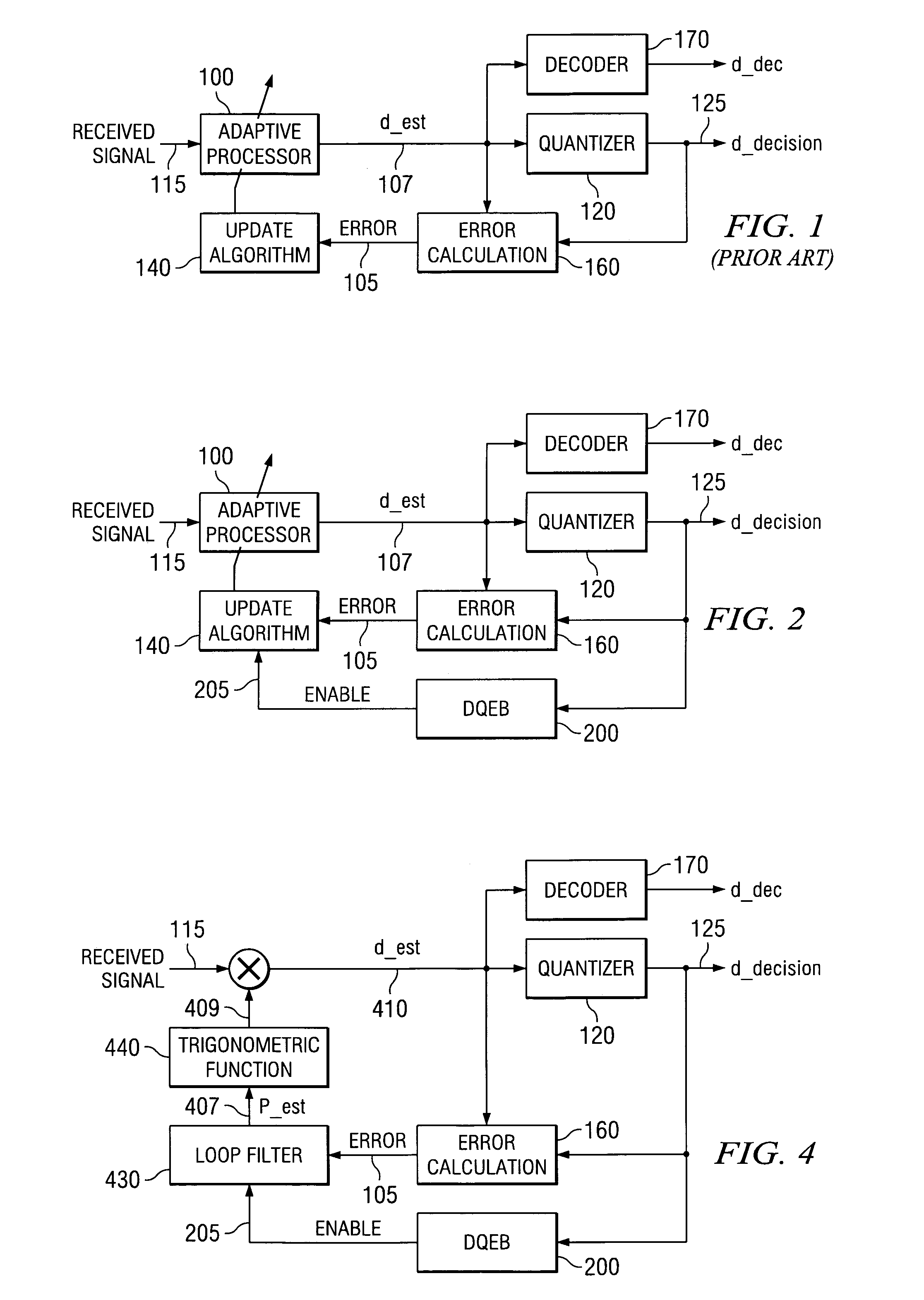 Reliable decision directed adaptation in a communication system employing forward error control