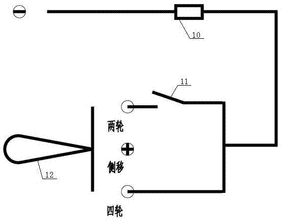 Steering device for self-propelled sprayer