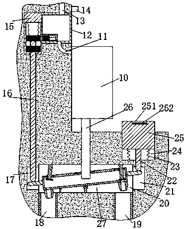 Improved type human urine collecting device for urokinase extraction