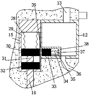 Improved type human urine collecting device for urokinase extraction