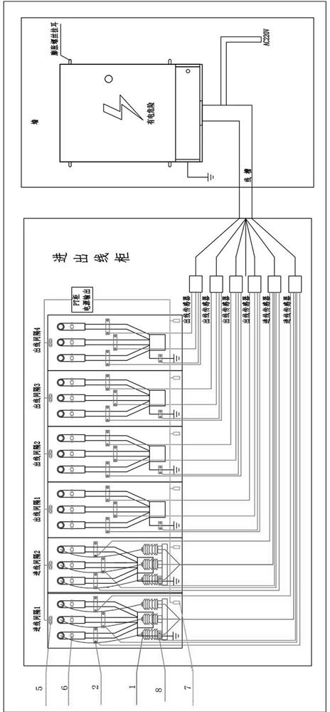 Fault full-sensing terminal and small-current single-phase grounding accurate positioning method thereof