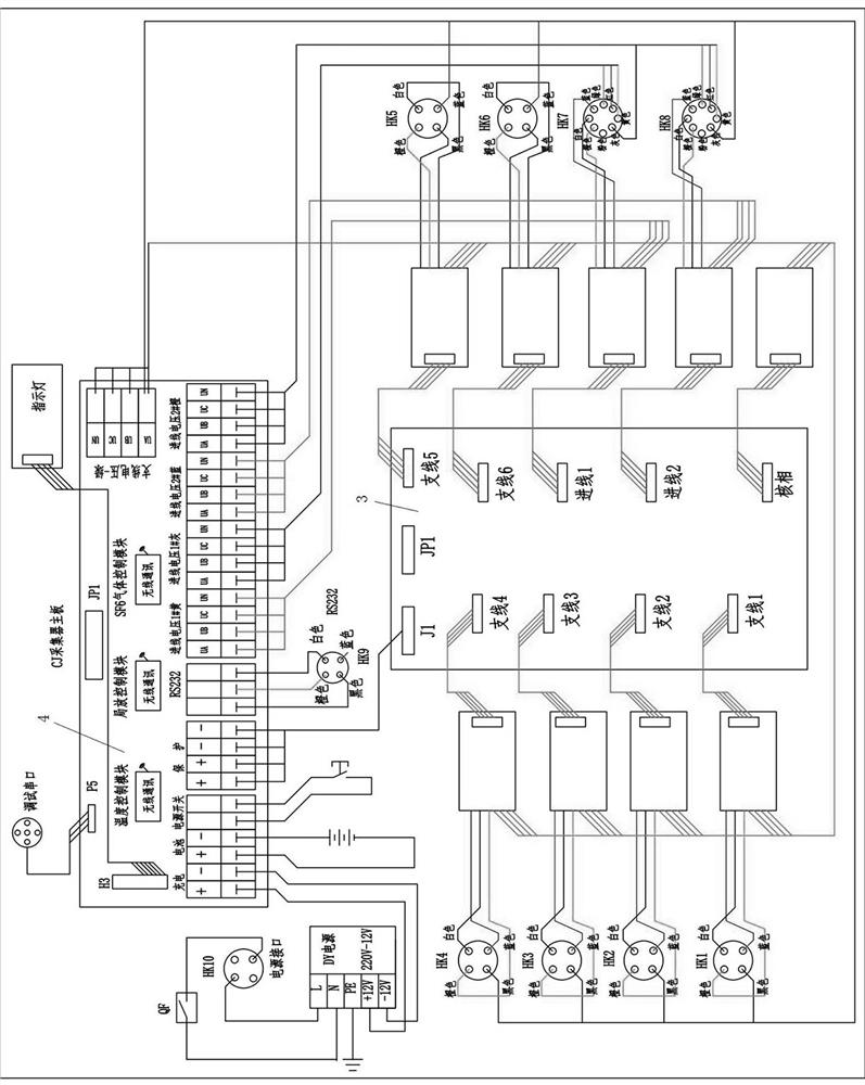 Fault full-sensing terminal and small-current single-phase grounding accurate positioning method thereof