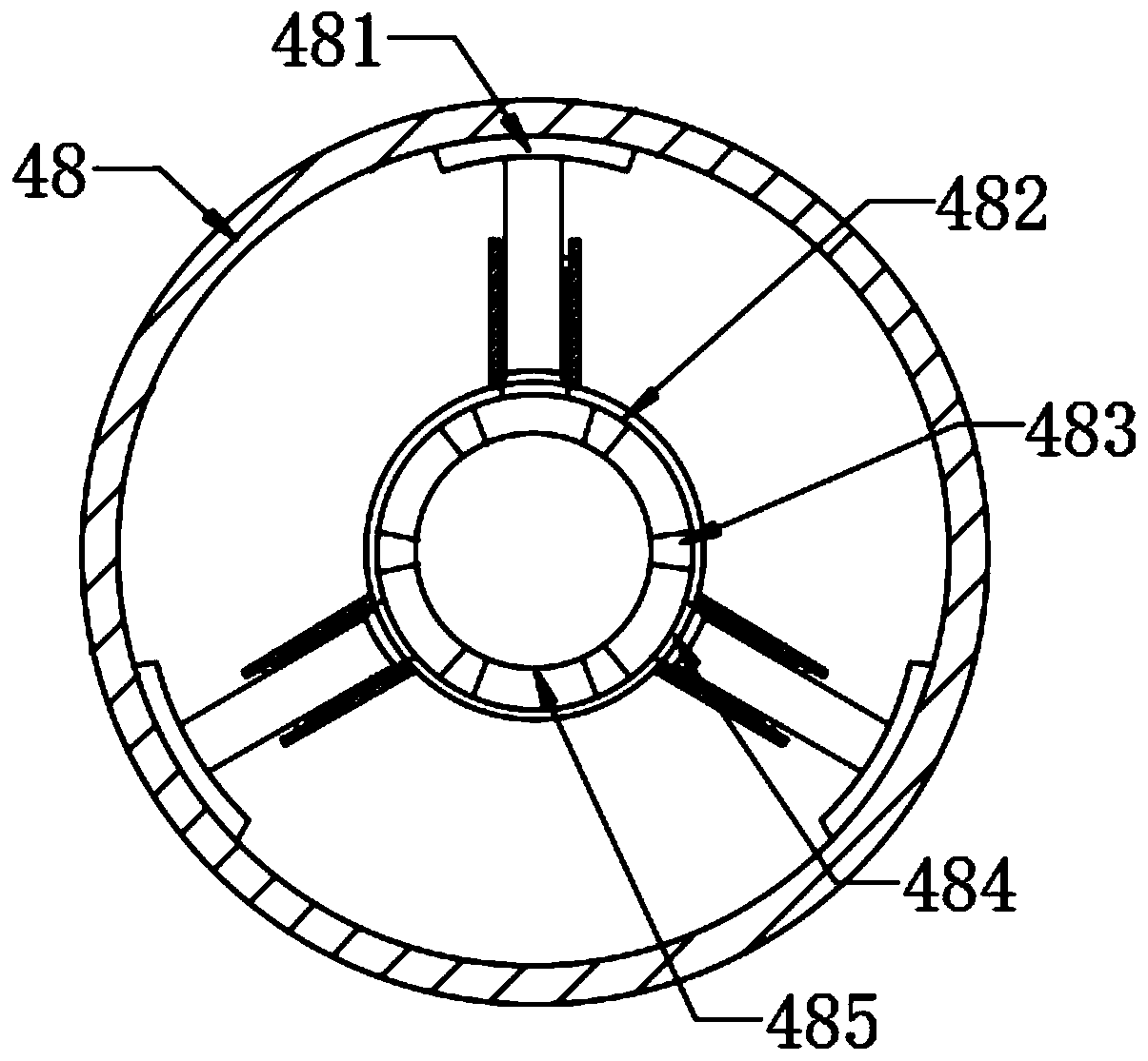 Winding roller device for precise textile fabrics