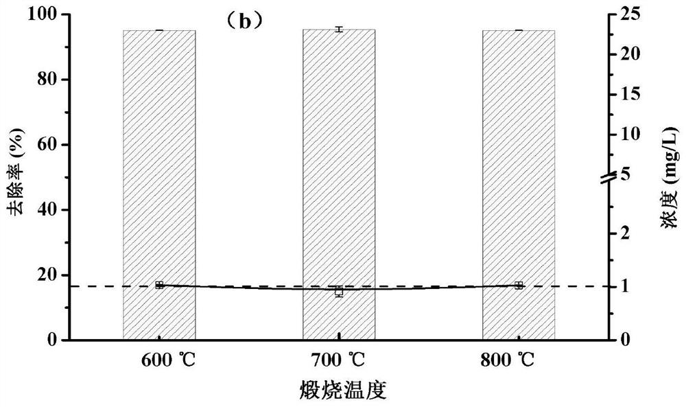 Magnetic MgO adsorbent as well as preparation method and application thereof