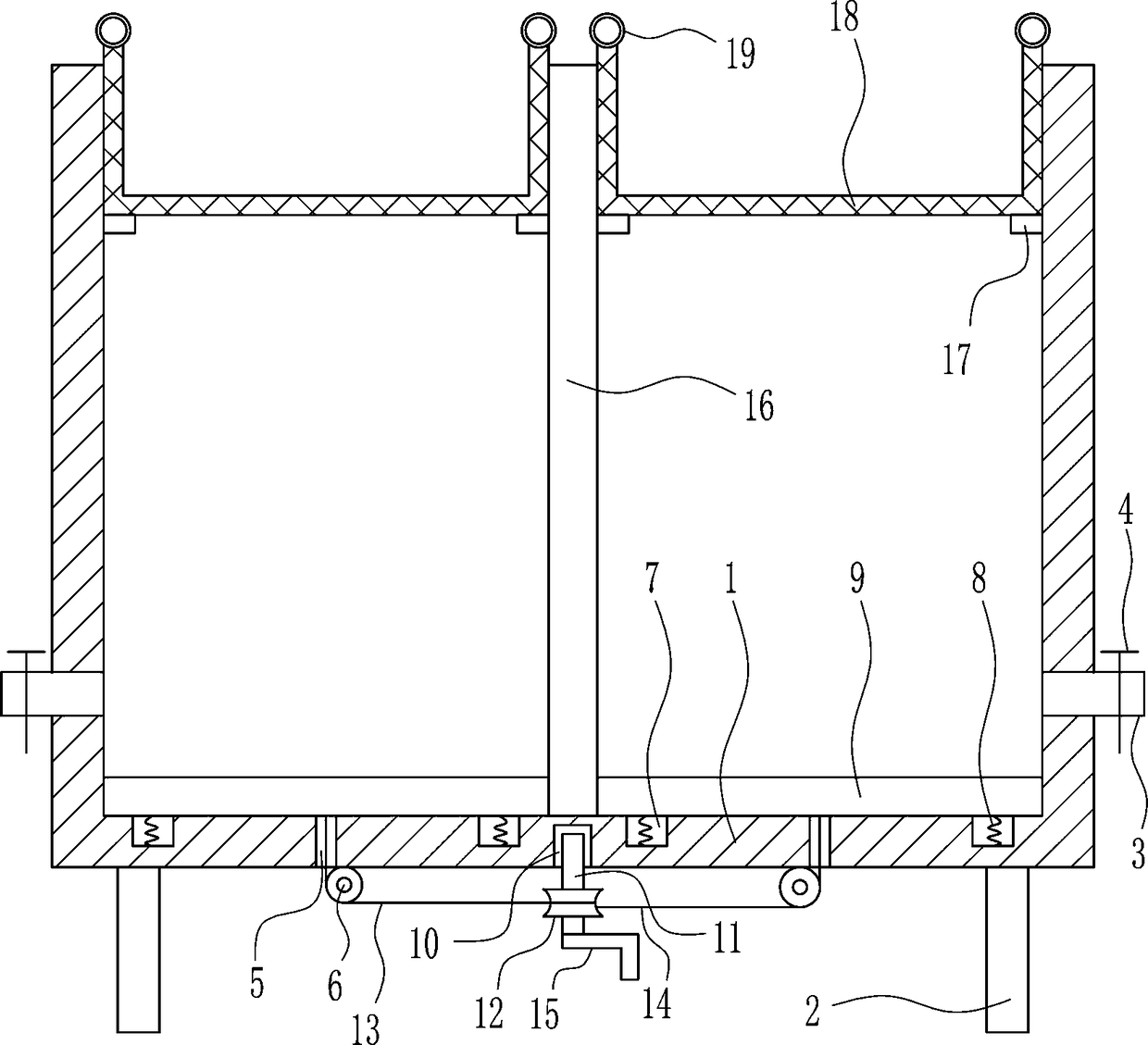 Household sewage treatment equipment