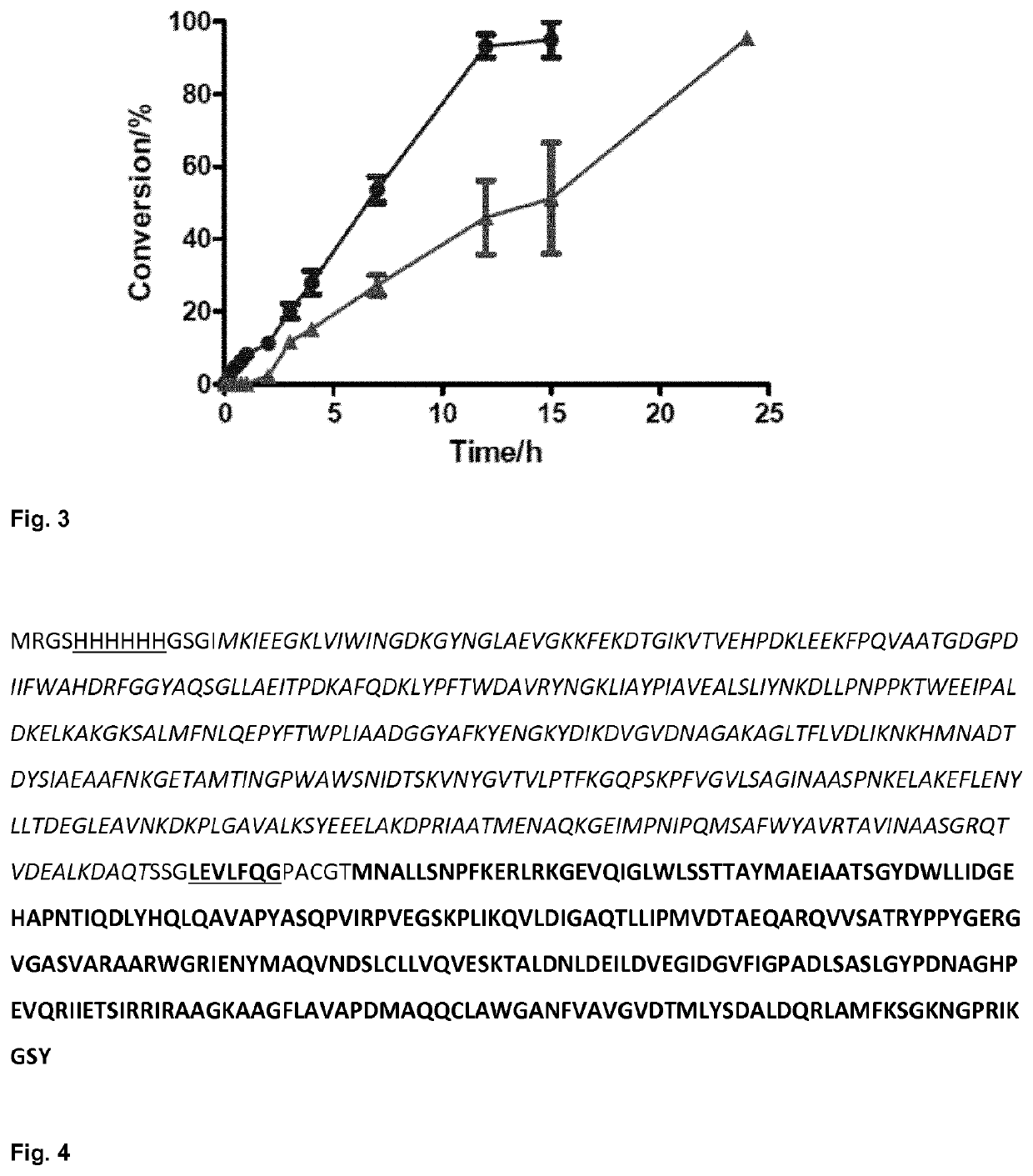 Fusion proteins comprising an aldolase enzyme joined to a maltose binding protein