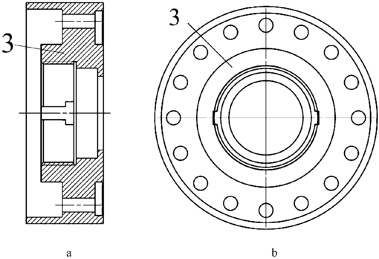 Supporting structure for determining the influence characteristics of squeeze film damper parameters