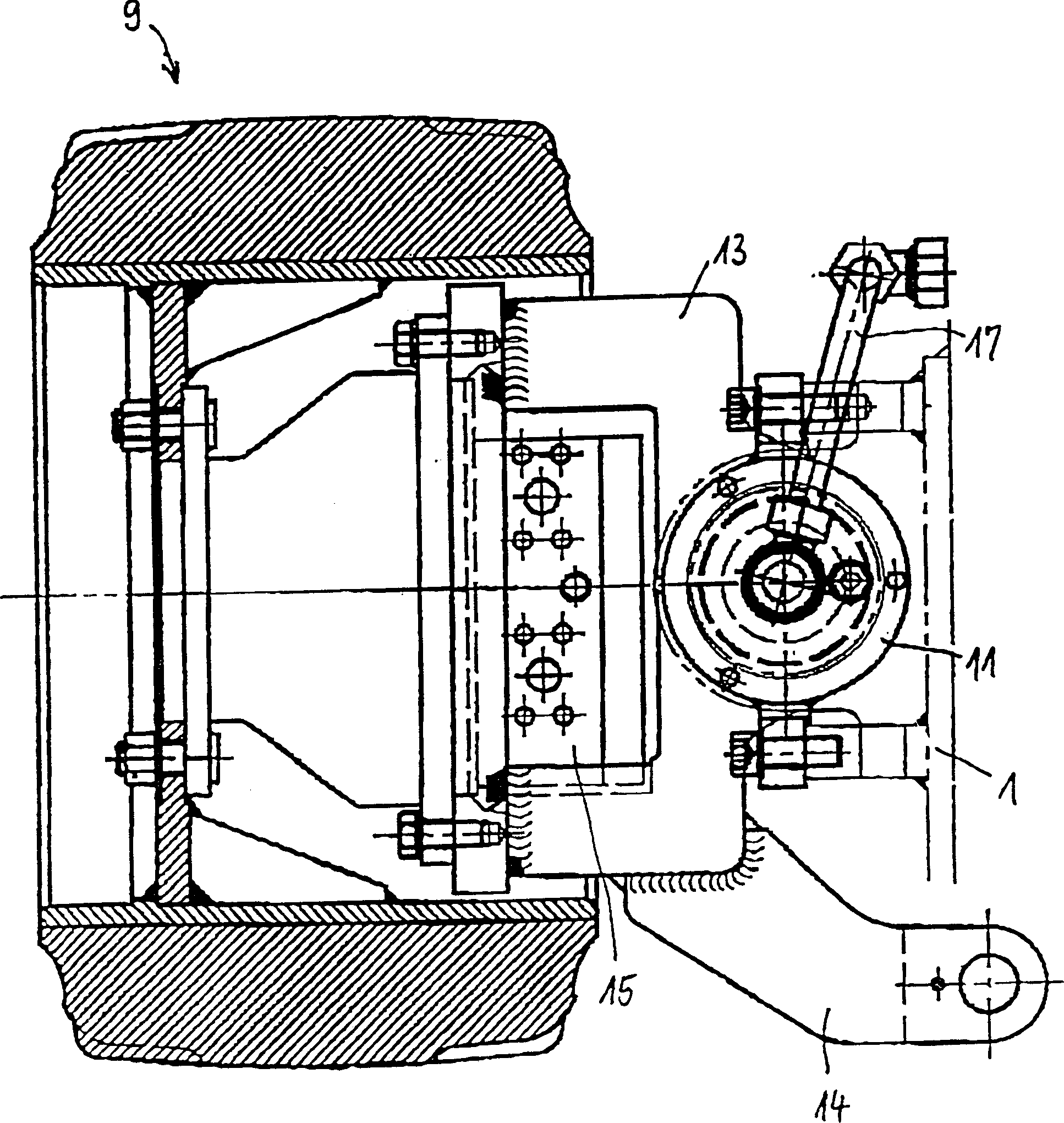 Road surface finishing machine