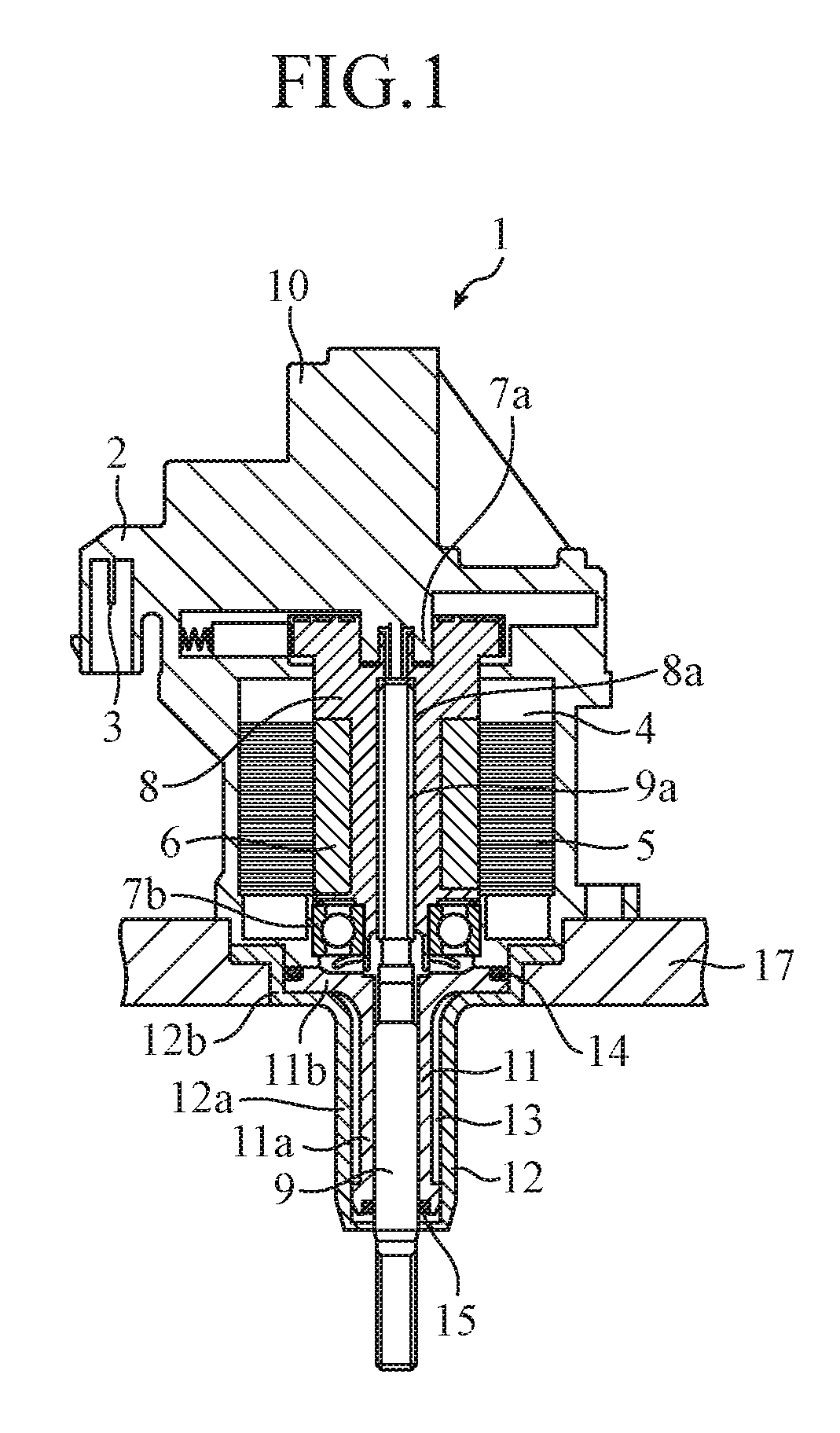 Heat resistant structure for shaft retainer, and actuator