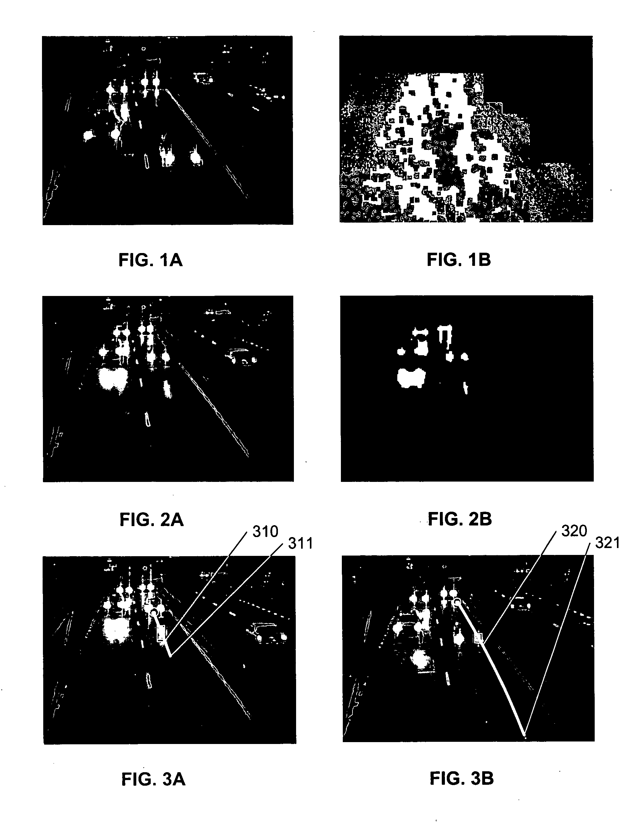 System and method for counting cars at night