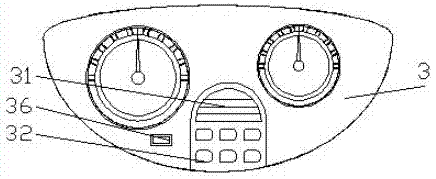 Express delivery vehicle with intelligent artificial speech function