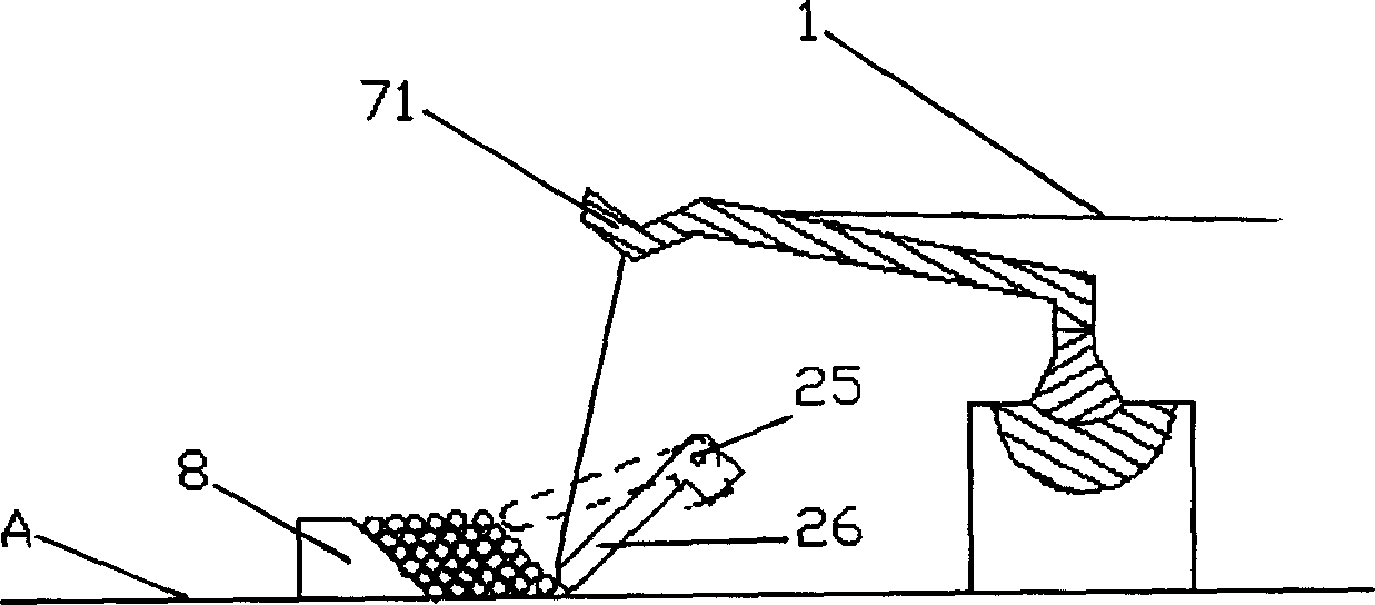 Yarn layer breadth-determining spinning mechanism of warper