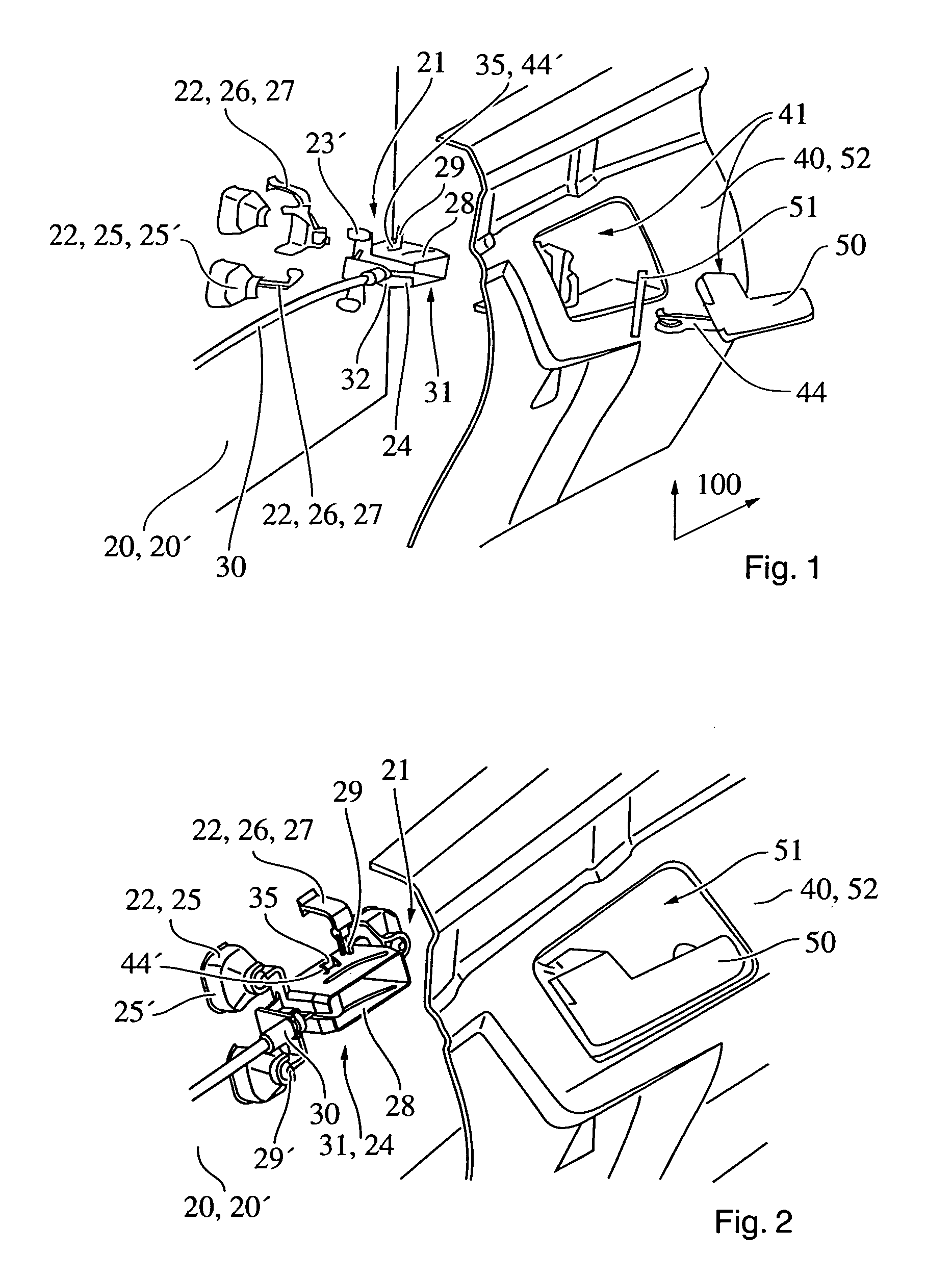 Door arrangement and assembly method for door arrangement