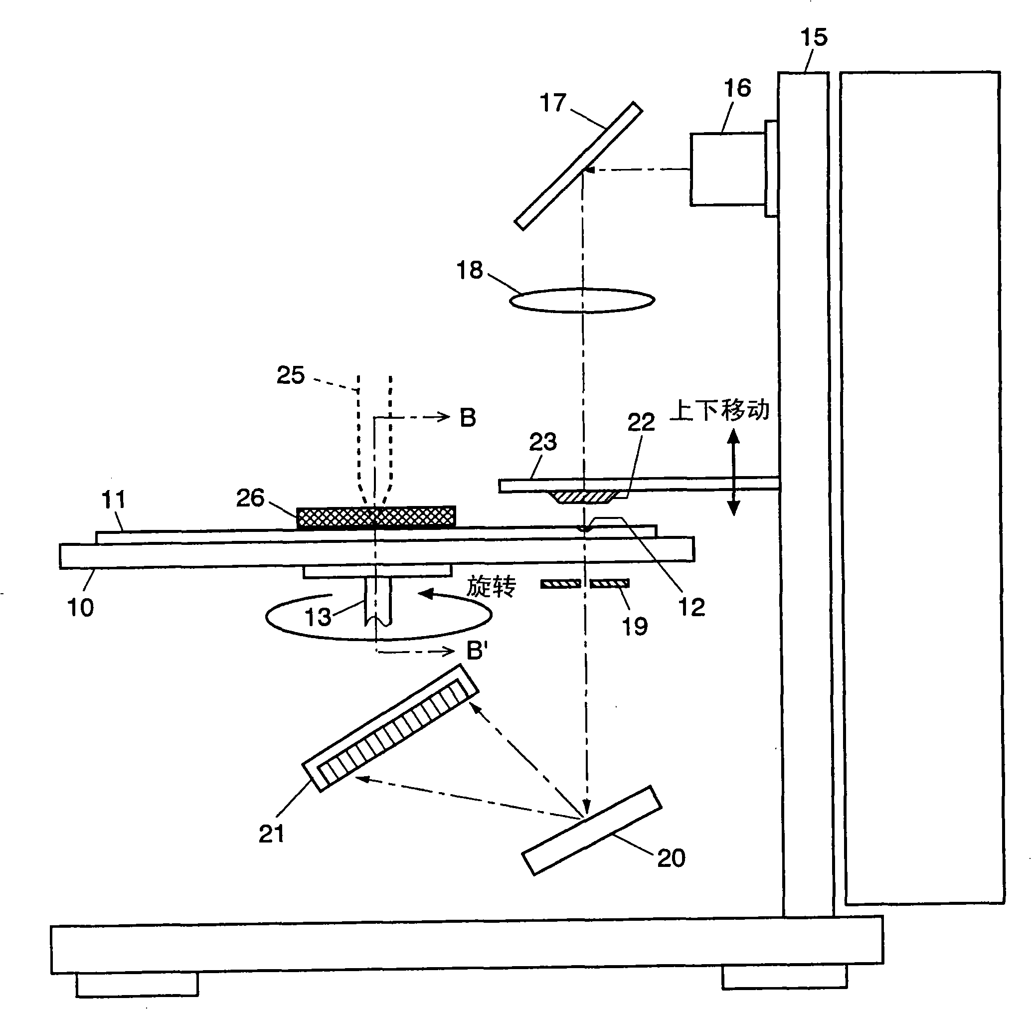 Optical measurement apparatus for trace liquid sample