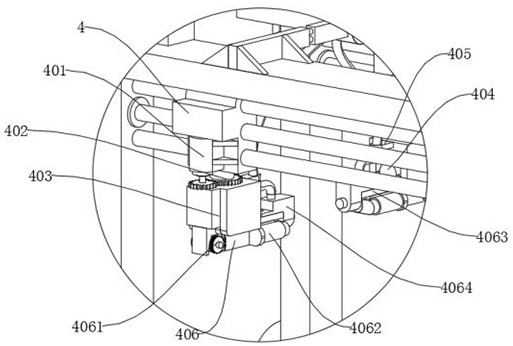 Anti-blocking clarifying agent spraying device for glass manufacturing