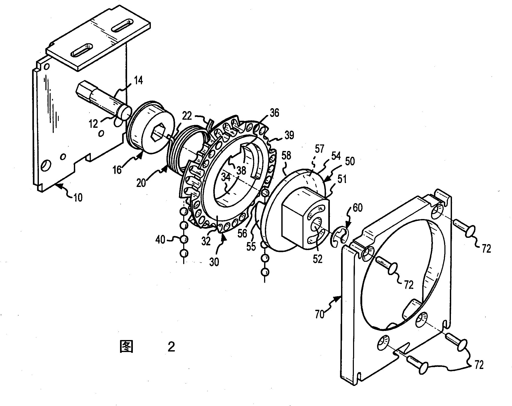 Wrap spring shade operator