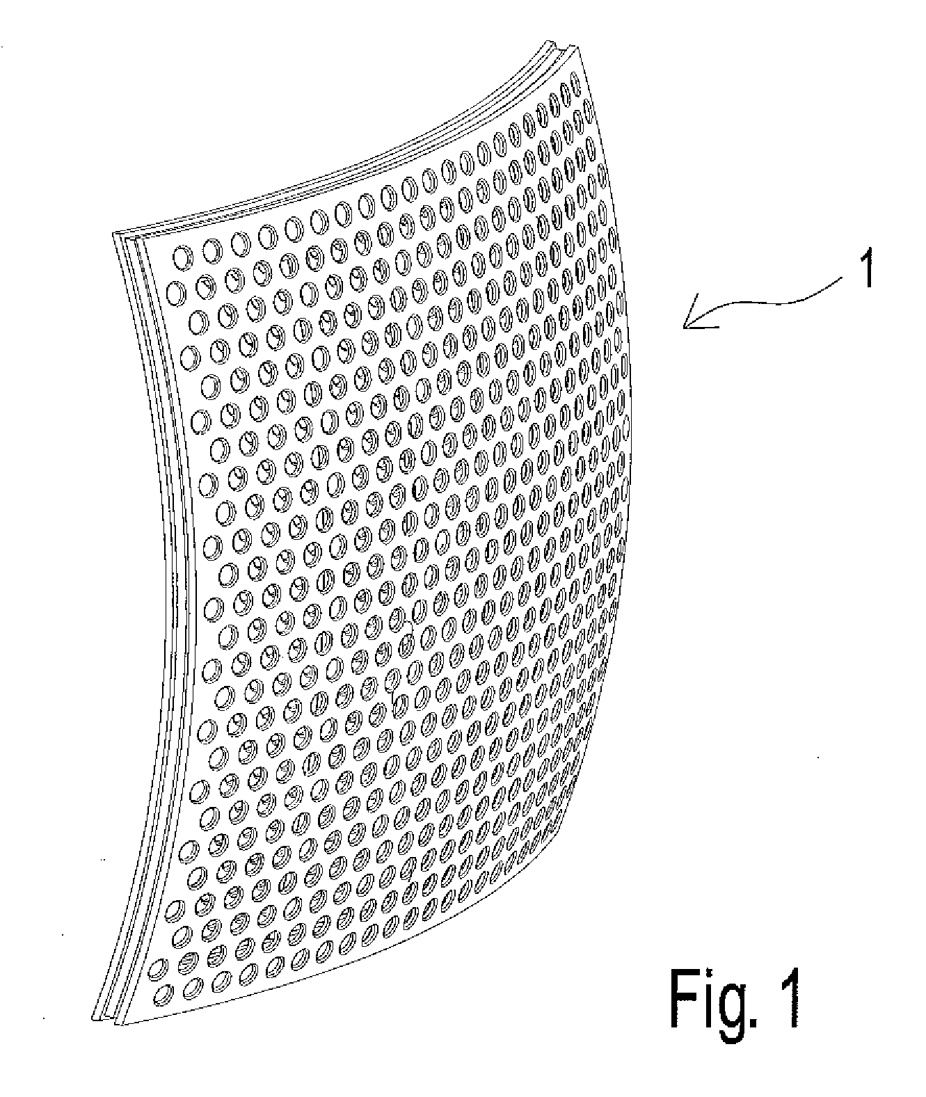 Electrostatic loudspeaker capable of dispersing sound both horizontally and vertically