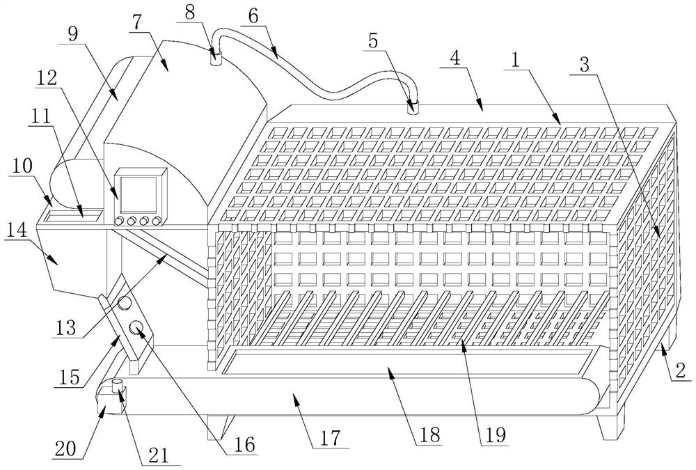 Automatic pigeon cage based on Internet of Things