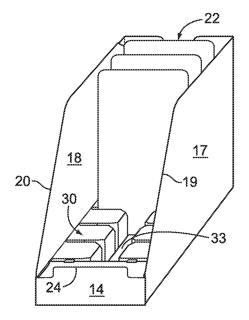 Shipping and display tray with article support